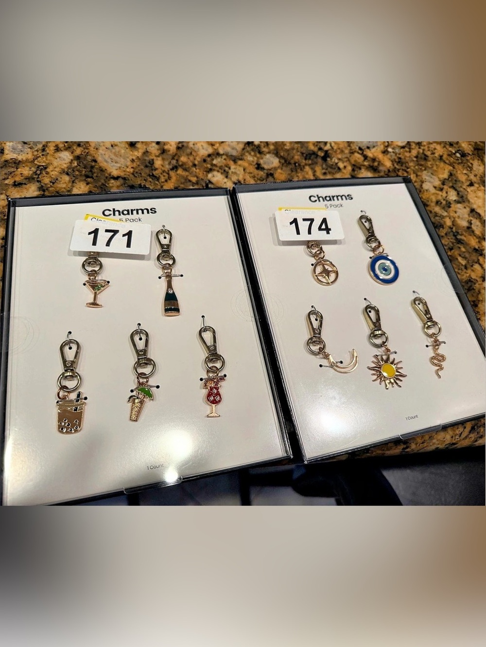Charm Collection Gold & Silver NWT